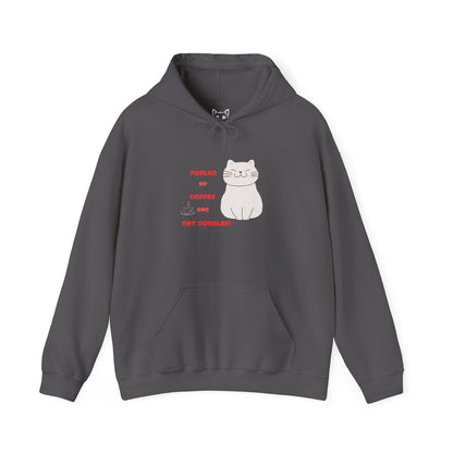 Coffee and cat cuddles Hoodie
