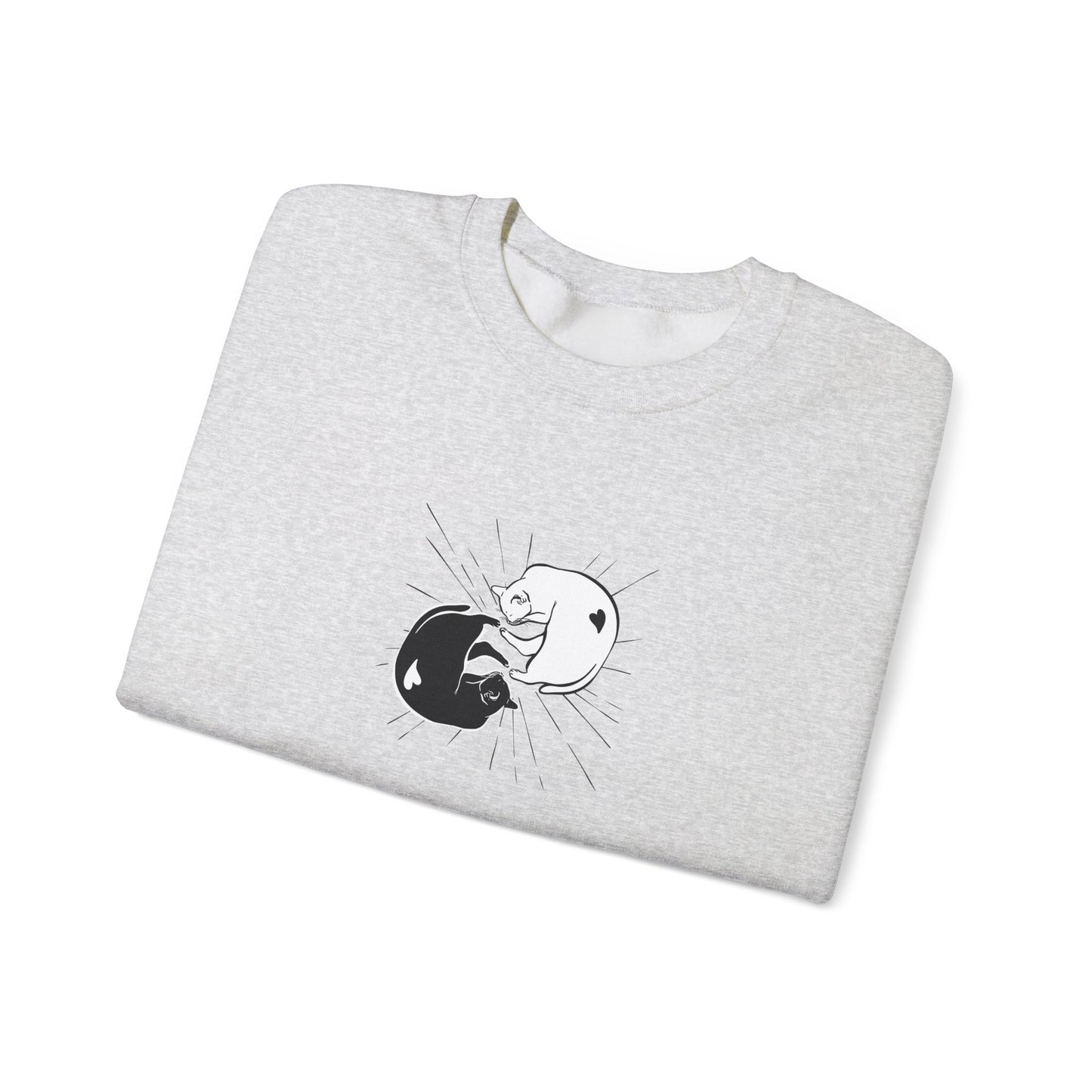 Yin and Yang Cat Sweater
