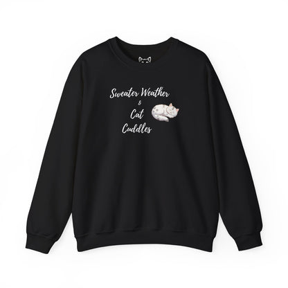Cat cuddles sweater (dark)