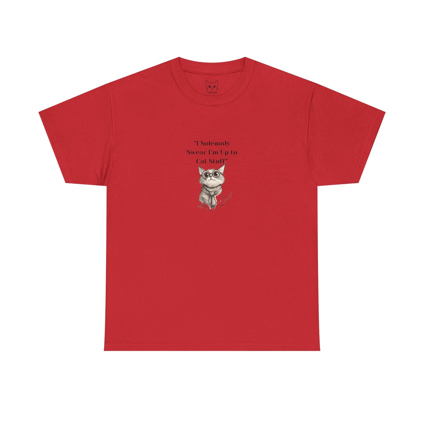 Harry potter style cat T shirt