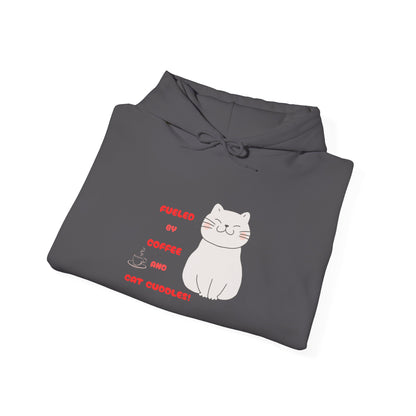 Coffee and cat cuddles Hoodie