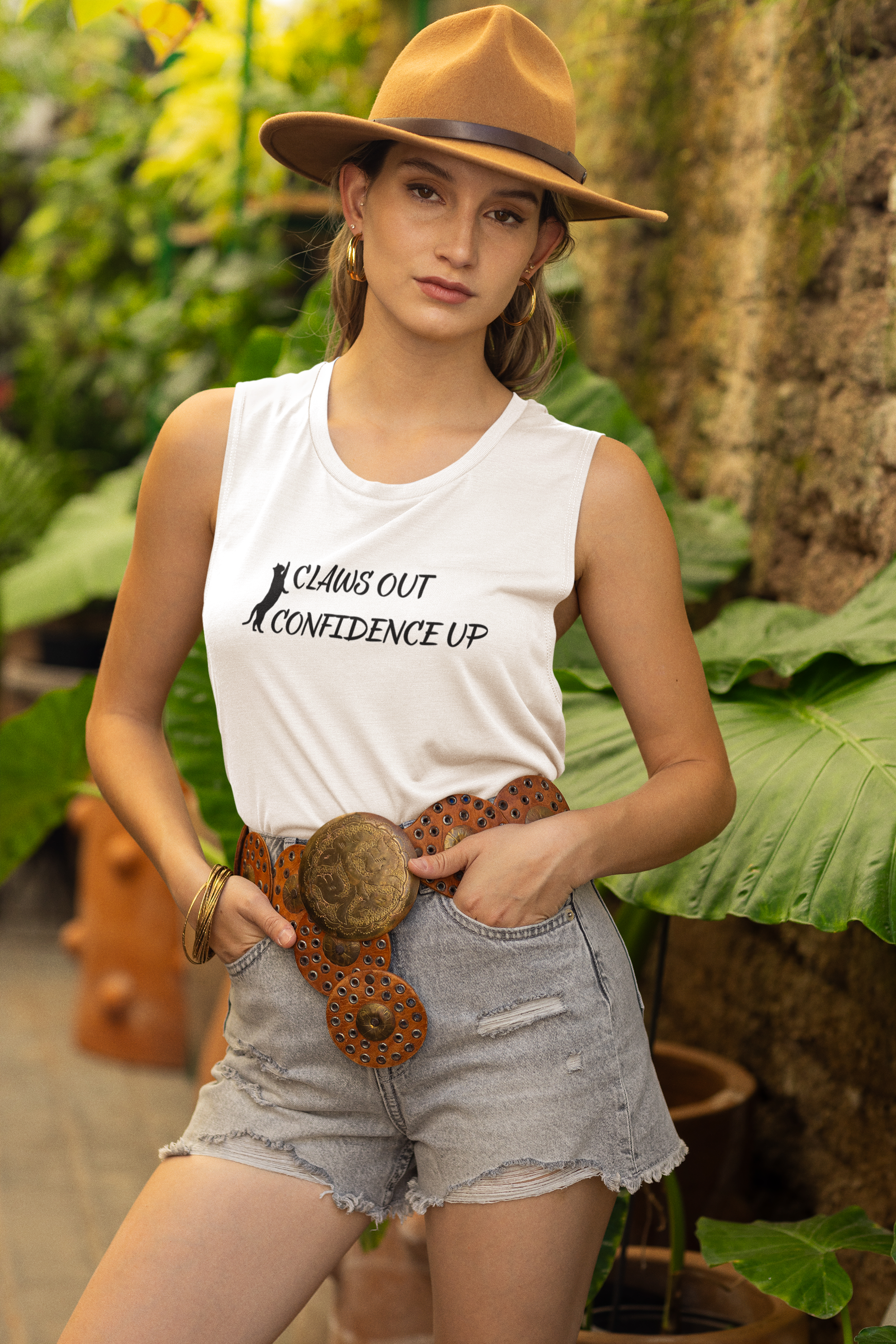 Cat Claws Out Tank Top