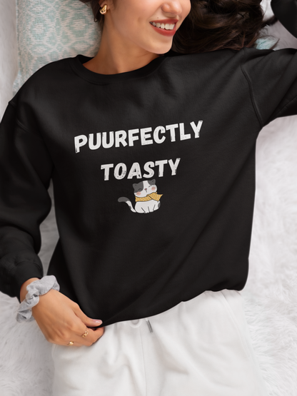 Cat Toasty Sweater (Dark)