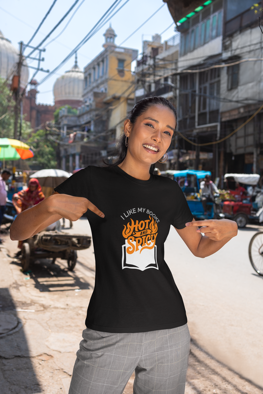 Book t shirt: 'Book' hot and spicy