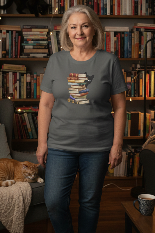 Lifestyle mockup with older woman