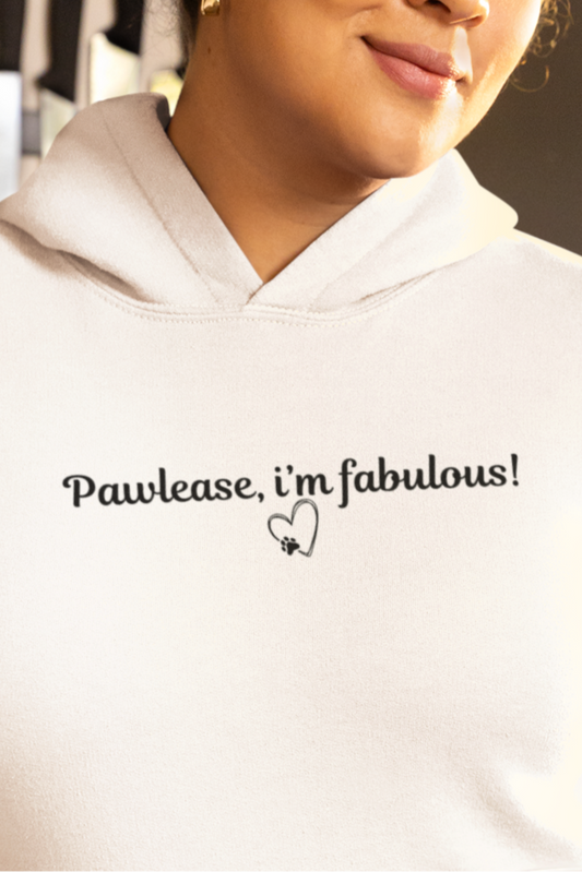 Pawlease fabulous white Hoodie