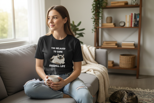 Ragdoll State of Mind Tee lifestyle mockup